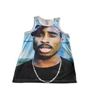 Tupac Shakur 2Pac Tank Top‎ Unisex S